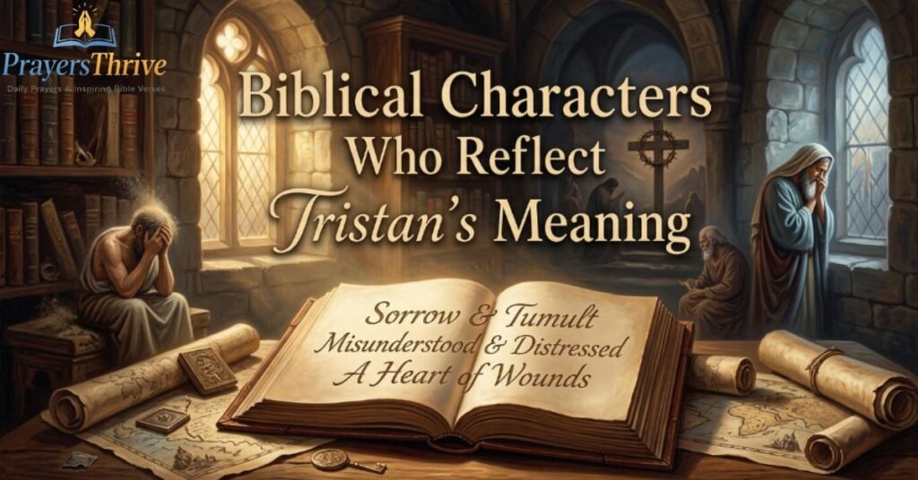 Biblical Characters Who Reflect Tristan's Meaning