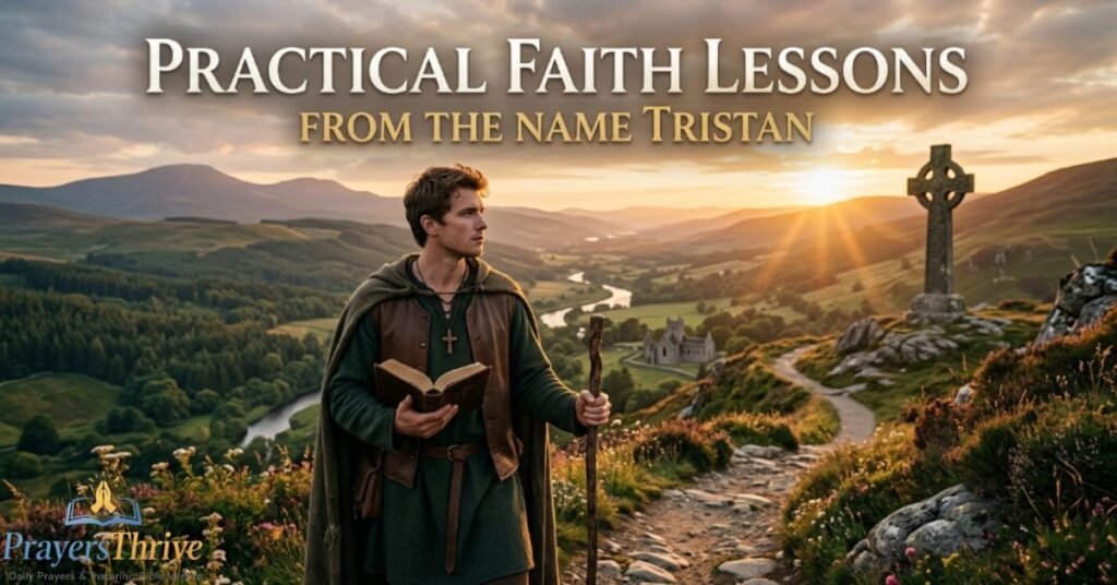 Practical Faith Lessons from the Name Tristan