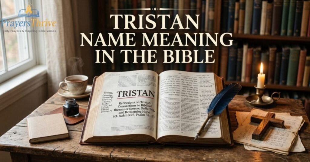 Tristan Name Meaning in the Bible