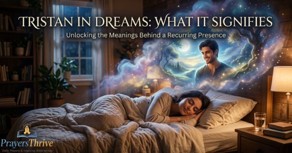 Tristan in Dreams What It Signifies