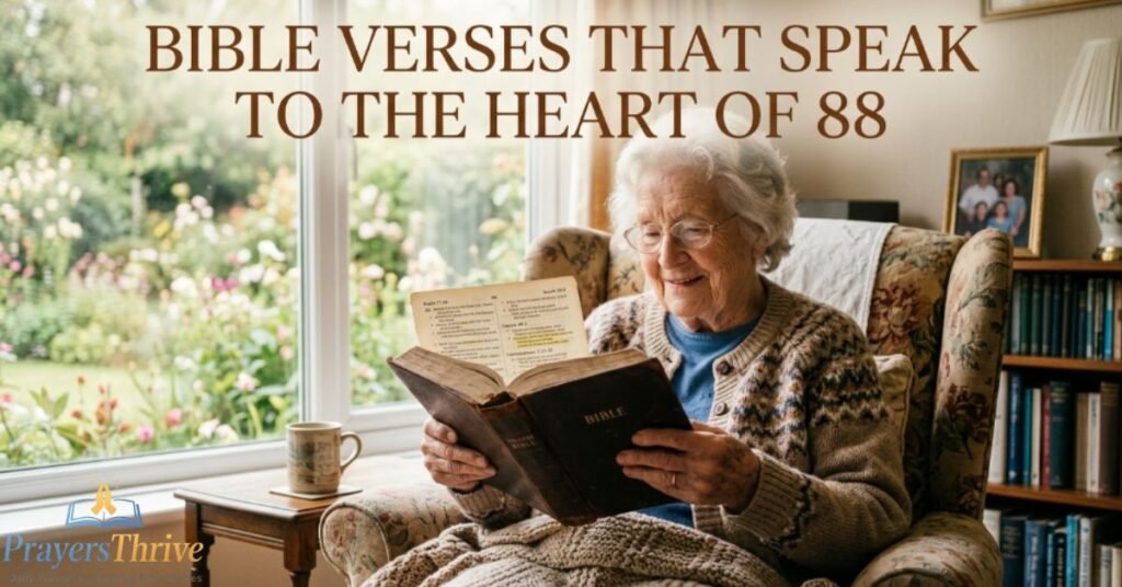 Bible Verses That Speak to the Heart of 88