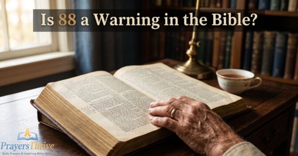 Is 88 a Warning in the Bible