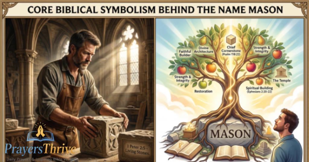 Core Biblical Symbolism Behind the Name Mason