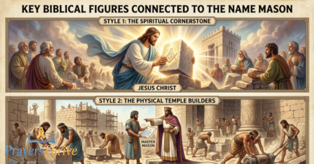 Key Biblical Figures Connected to the Name Mason
