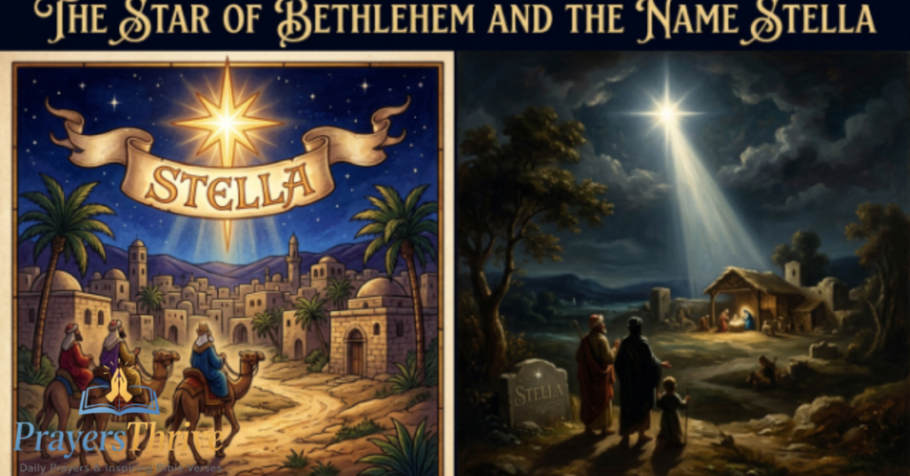 The Star of Bethlehem and the Name Stella