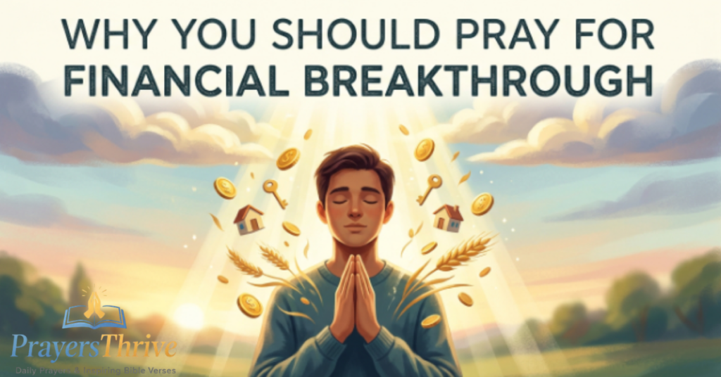 Why You Should Pray for Financial Breakthrough