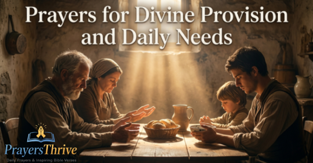 Prayers for Divine Provision and Daily Needs
