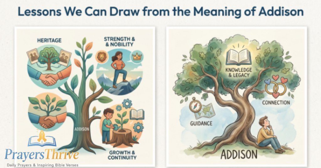 Lessons We Can Draw from the Meaning of Addison