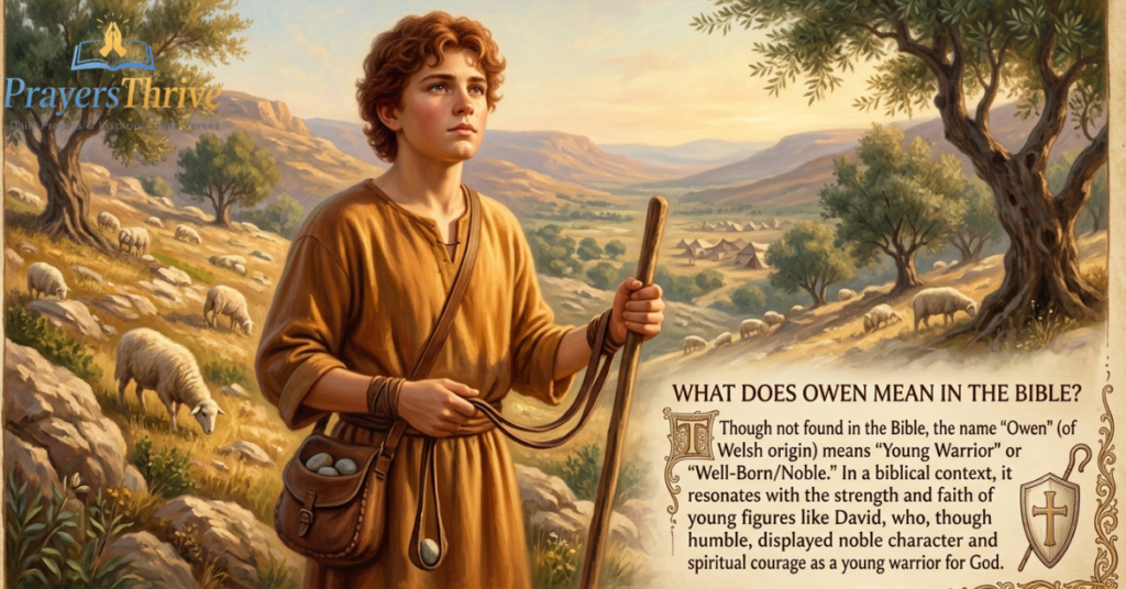 What Does Owen Mean in the Bible?