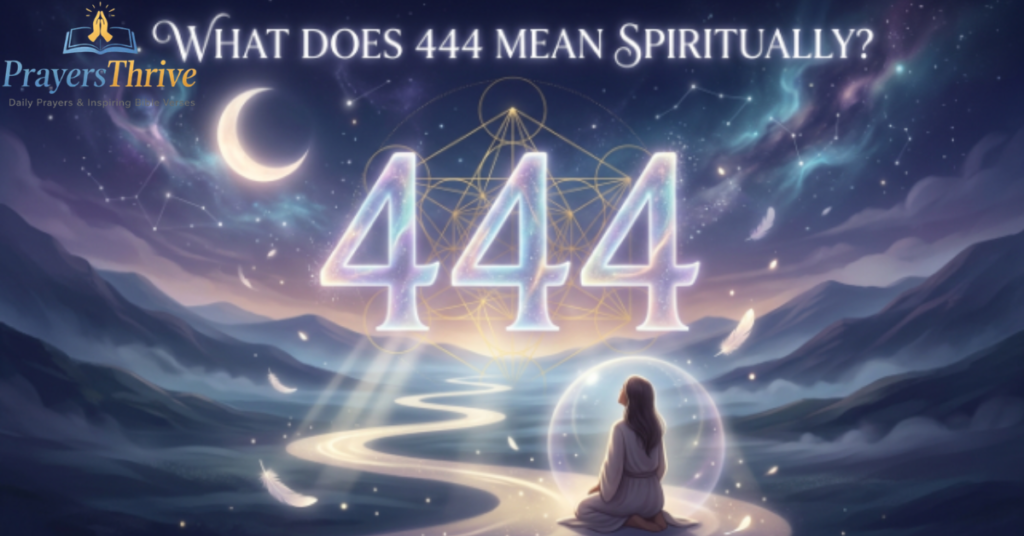 What Does 444 Mean Spiritually?