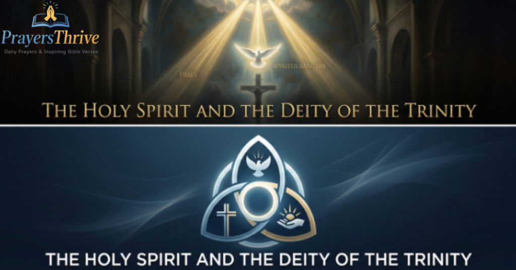 The Holy Spirit and the Deity of the Trinity