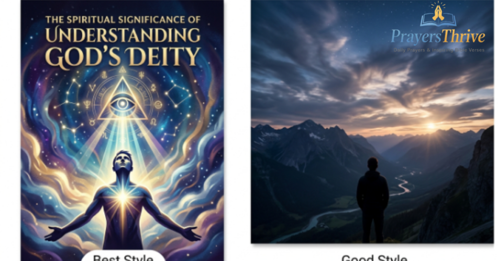 The Spiritual Significance of Understanding God's Deity