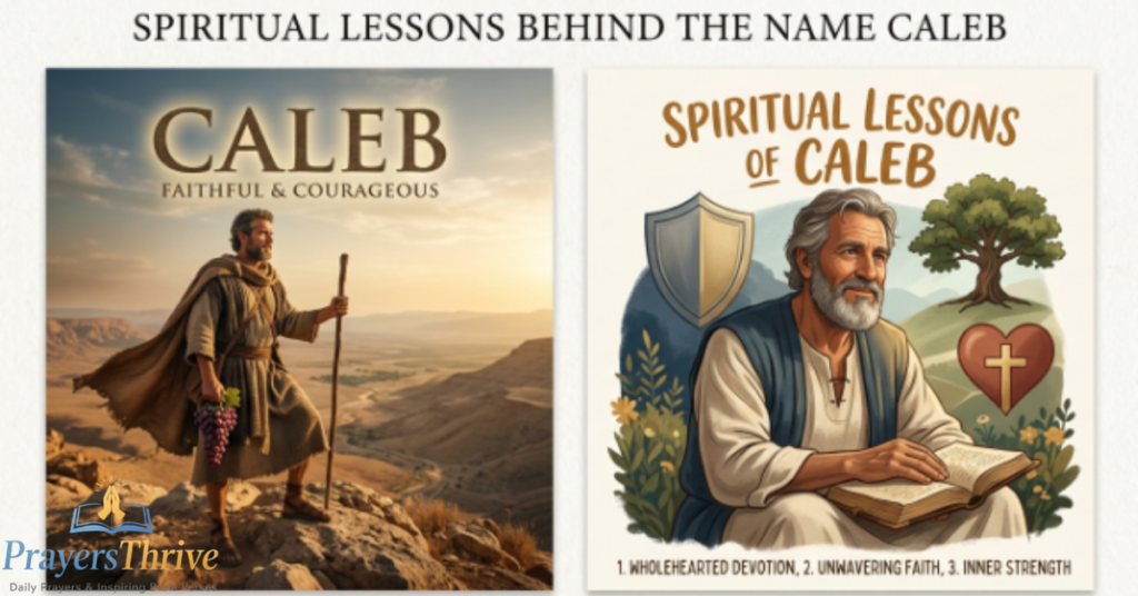 Spiritual Lessons Behind the Name Caleb