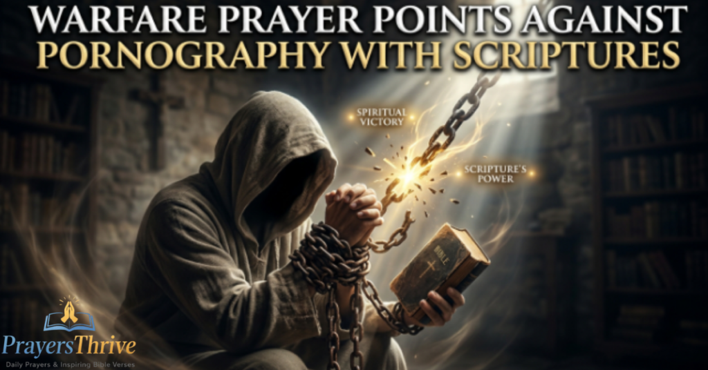 30 Warfare Prayer Points Against Pornography With Scriptures