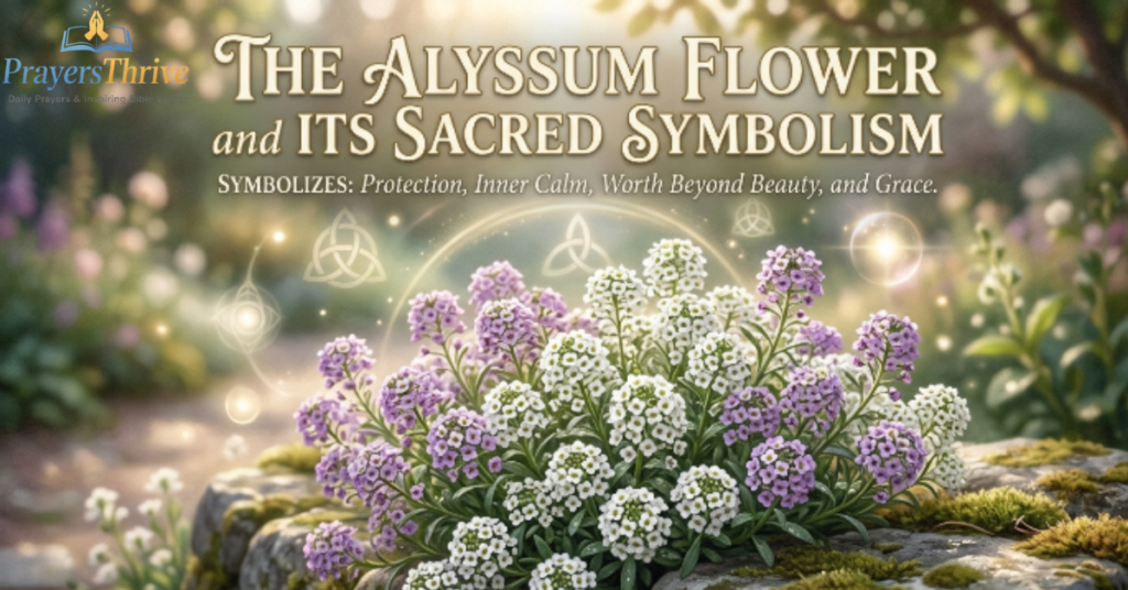 The Alyssum Flower and Its Sacred Symbolism