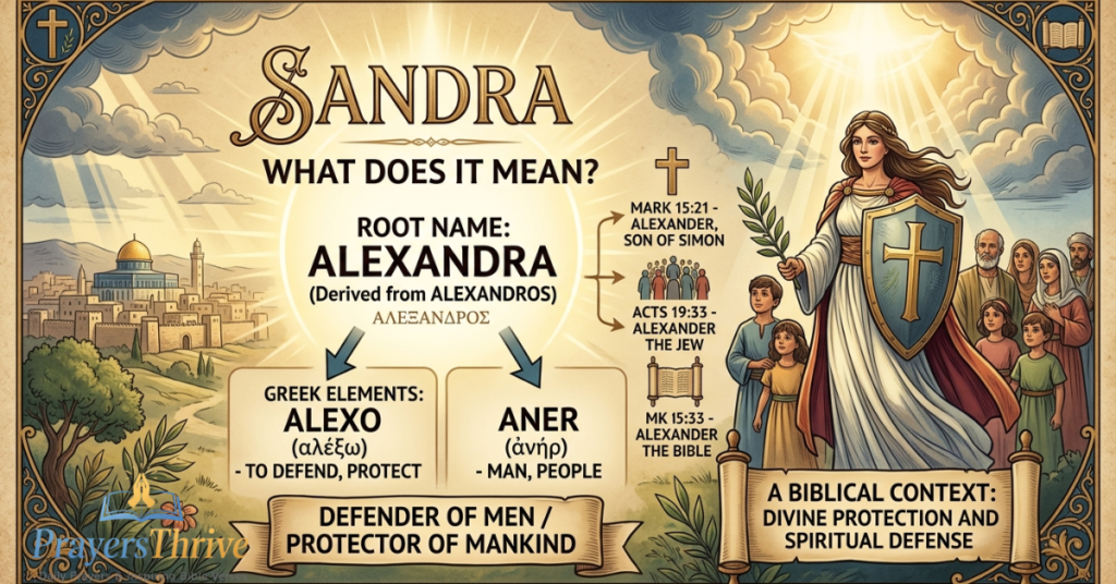 What Does Sandra Mean in the Bible?