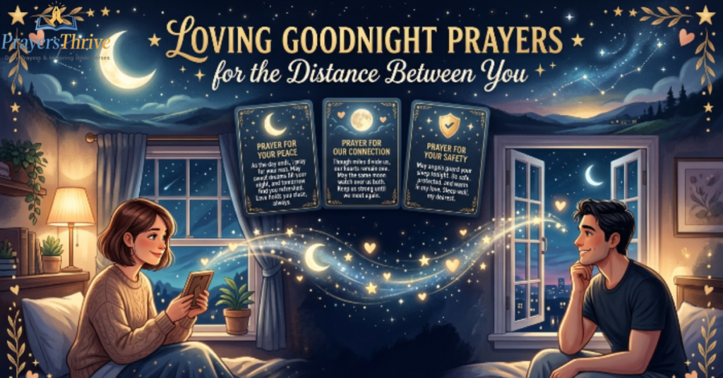 Loving Goodnight Prayers for the Distance Between You