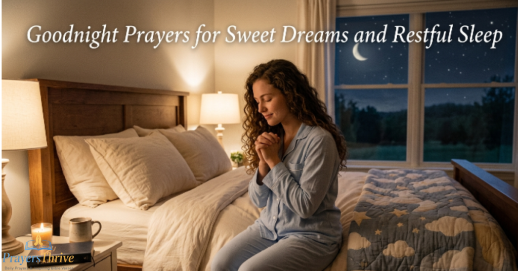 Goodnight Prayers for Sweet Dreams and Restful Sleep