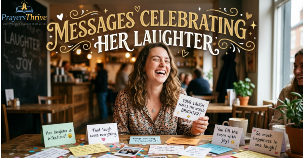 Messages Celebrating Her Laughter