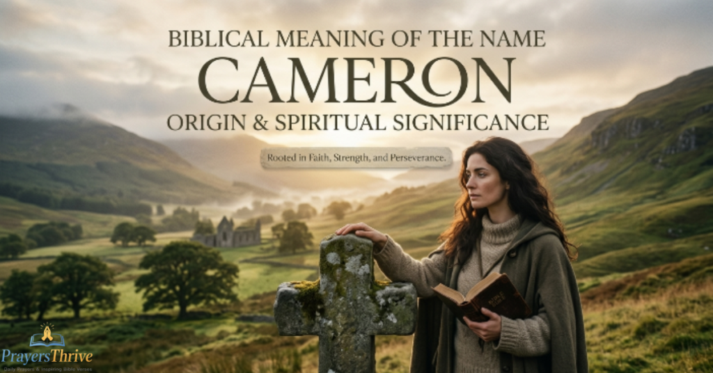 Biblical Meaning of the Name Cameron: Origin & Spiritual Significance