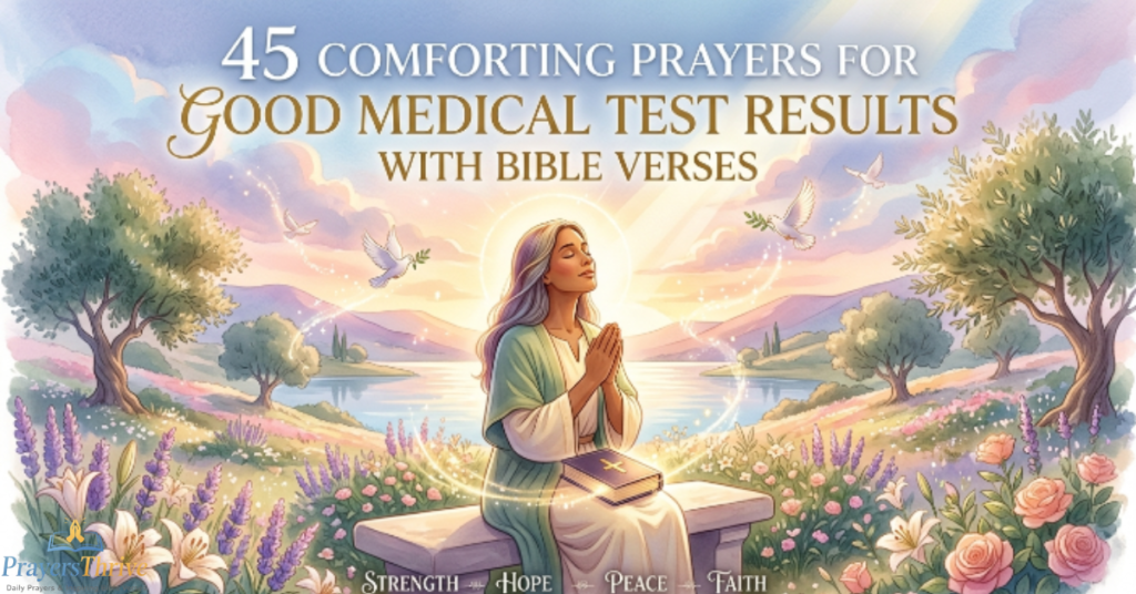 45 Comforting Prayers for Good Medical Test Results with Bible Verses