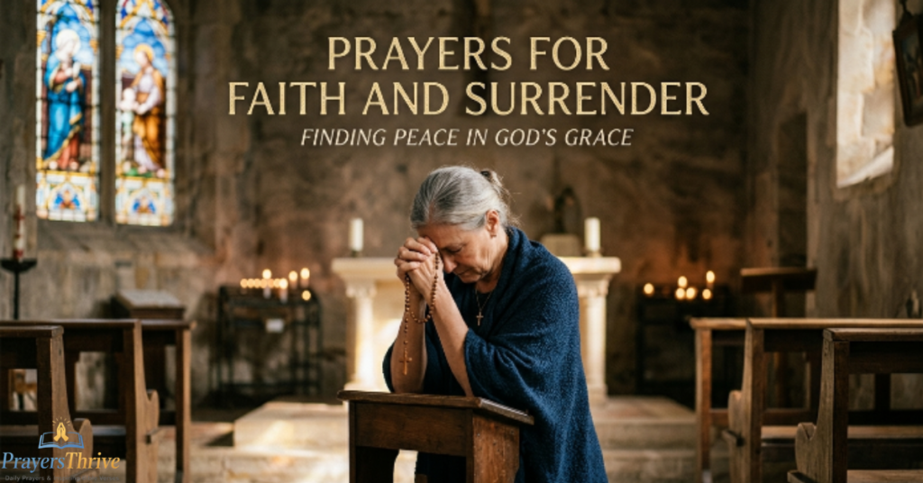 Prayers for Faith and Surrender
