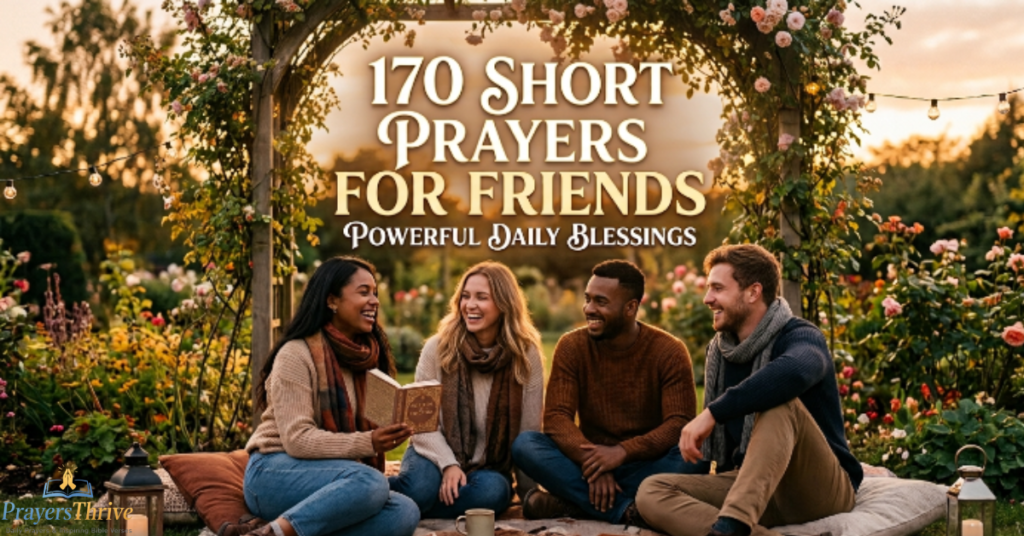 170 Short Prayers for Friends: Powerful Daily Blessings