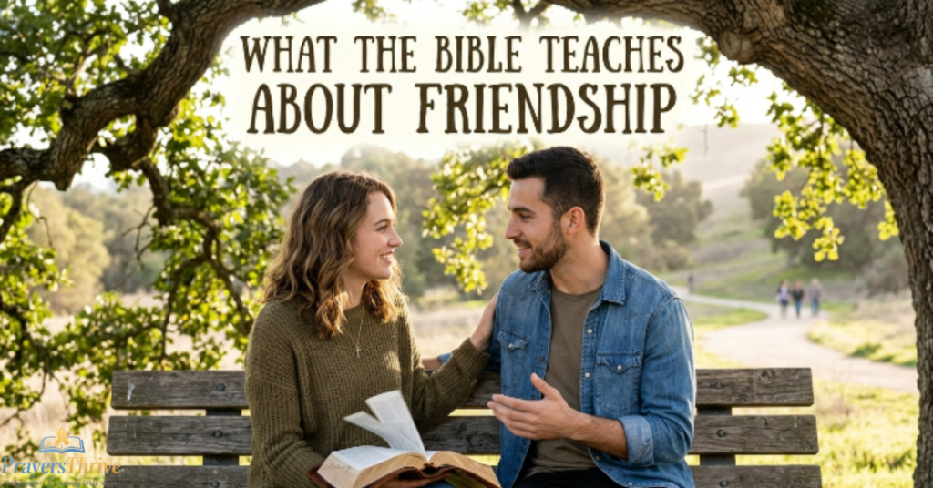 What the Bible Teaches About Friendship