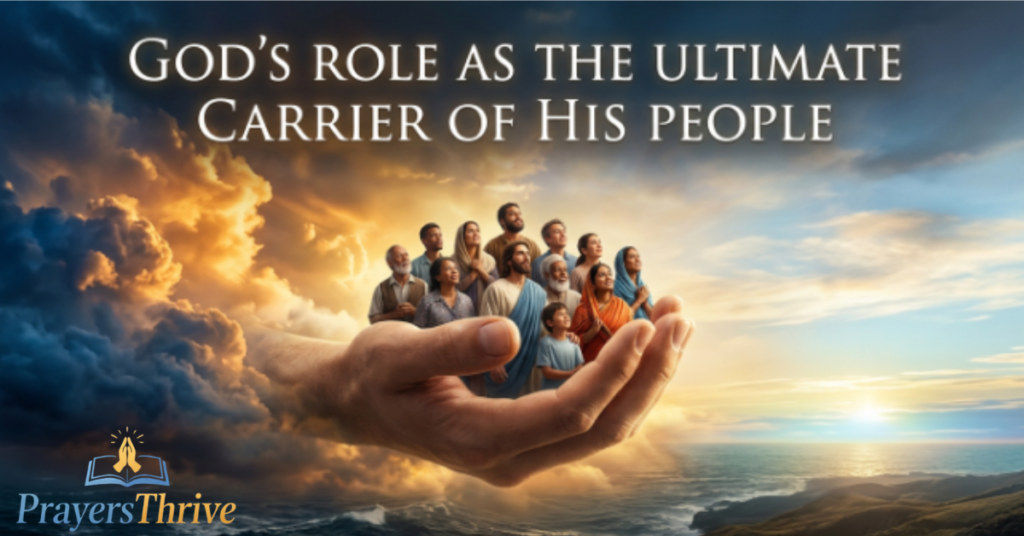 God's Role As The Ultimate Carrier Of His People