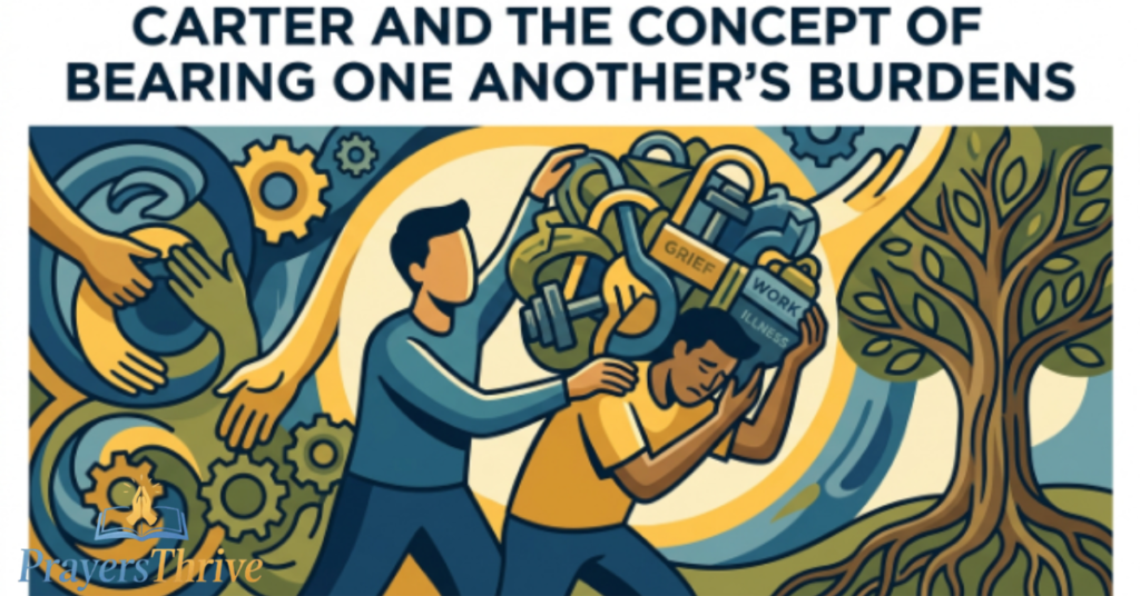 Carter And The Concept Of Bearing One Another's Burdens
