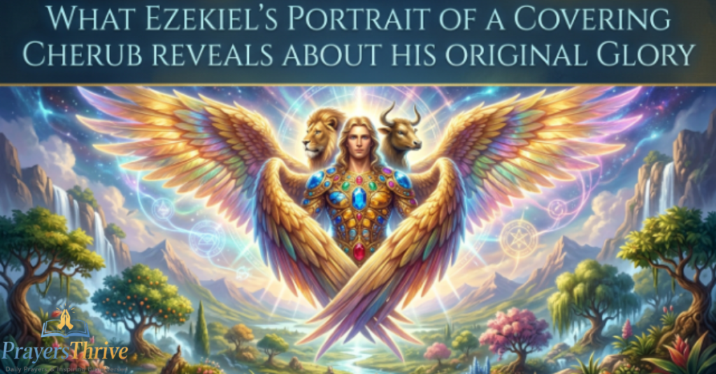 What Ezekiel's Portrait of a Covering Cherub Reveals About His Original Glory