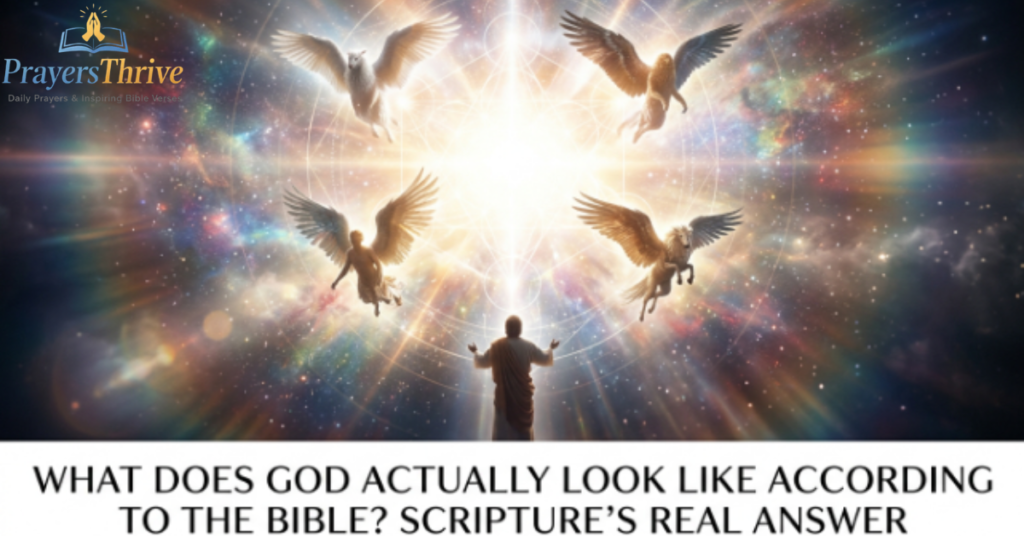 What Does God Actually Look Like According to the Bible? Scripture's Real Answer
