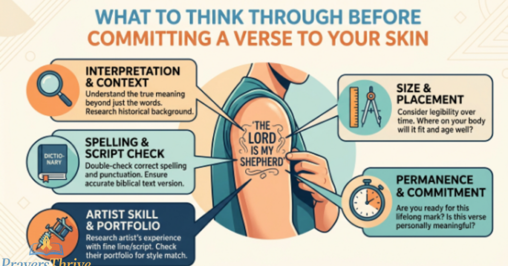 What to Think Through Before Committing a Verse to Your Skin