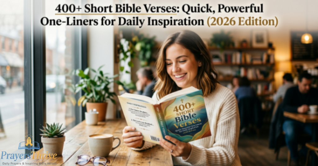 400+ Short Bible Verses: Quick, Powerful One-Liners for Daily Inspiration (2026 Edition)
