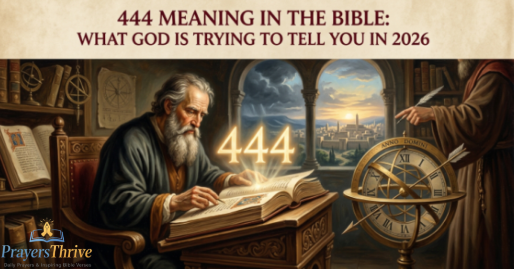 444 Meaning in the Bible: What God Is Trying to Tell You in 2026
