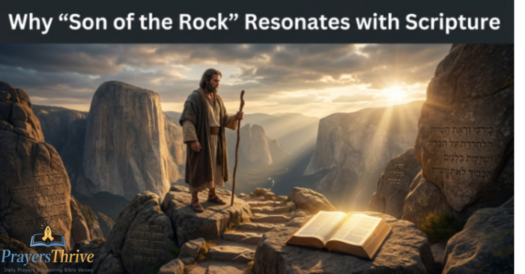 Why "Son of the Rock" Resonates with Scripture