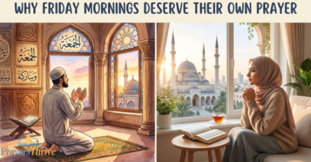 Why Friday Mornings Deserve Their Own Prayer