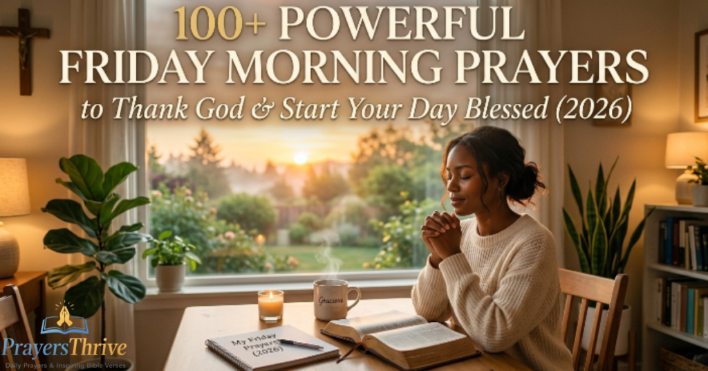 100+ Powerful Friday Morning Prayers to Thank God & Start Your Day Blessed (2026)
