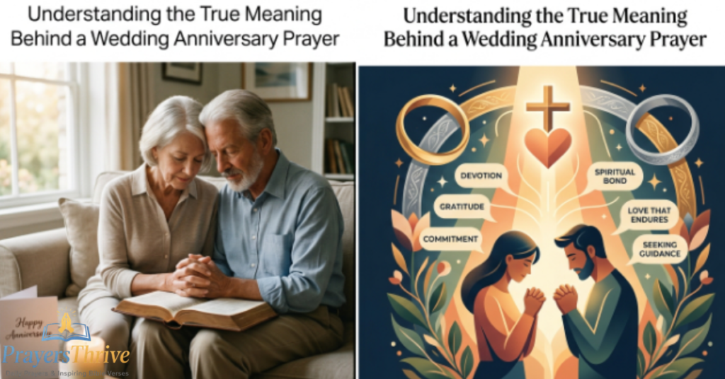 Understanding the True Meaning Behind a Wedding Anniversary Prayer