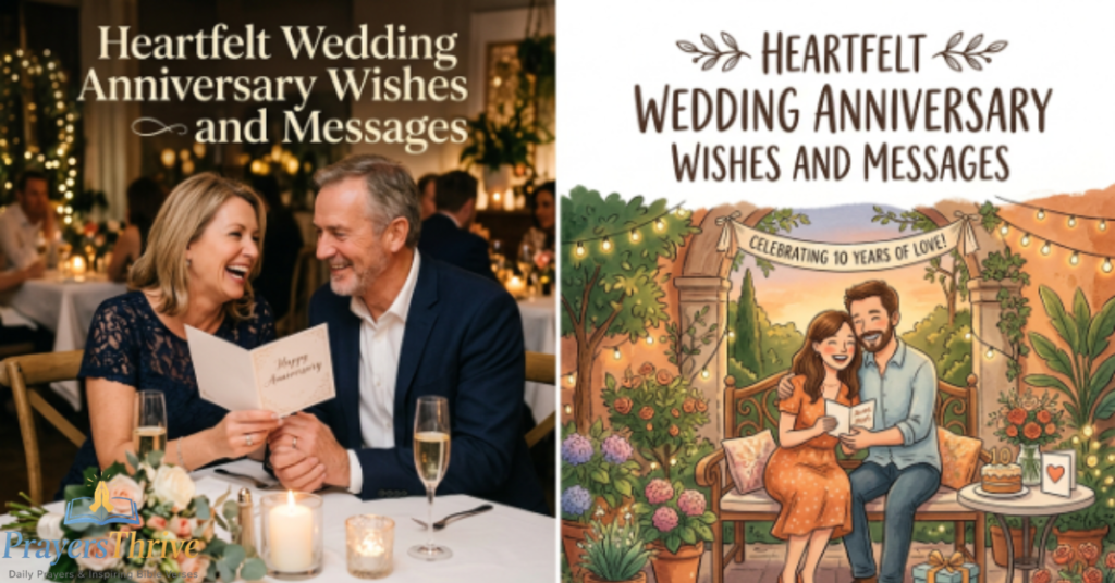 Heartfelt Wedding Anniversary Wishes and Messages