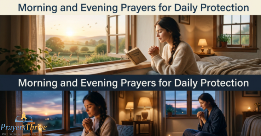 Morning and Evening Prayers for Daily Protection
