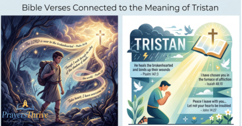 Bible Verses Connected to the Meaning of Tristan