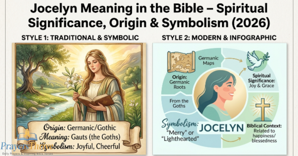 Jocelyn Meaning in the Bible – Spiritual Significance, Origin & Symbolism (2026)