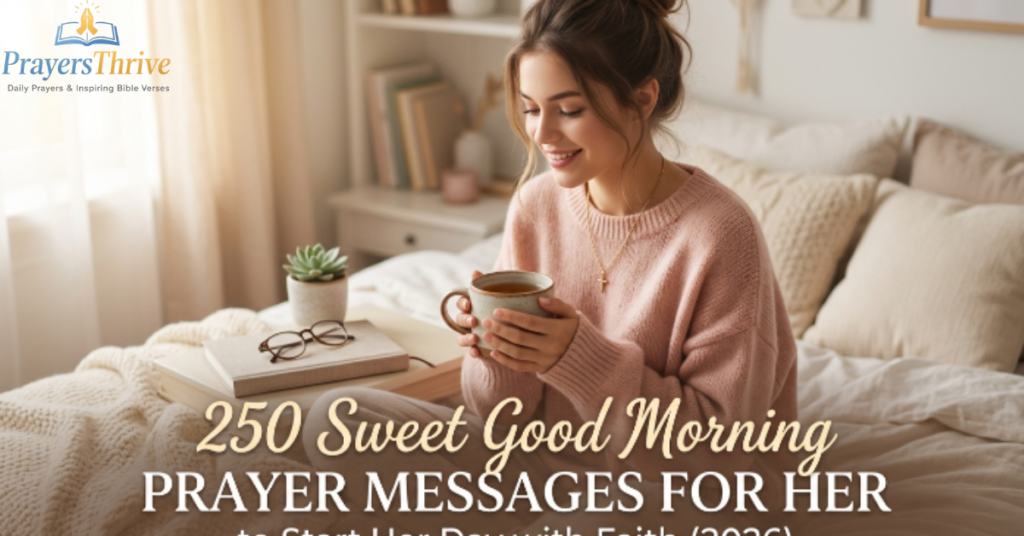 250 Sweet Good Morning Prayer Messages for Her to Start Her Day with Faith (2026)