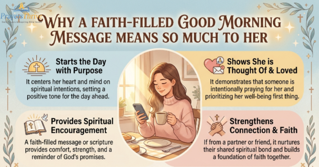 Why a Faith-Filled Good Morning Message Means So Much to Her