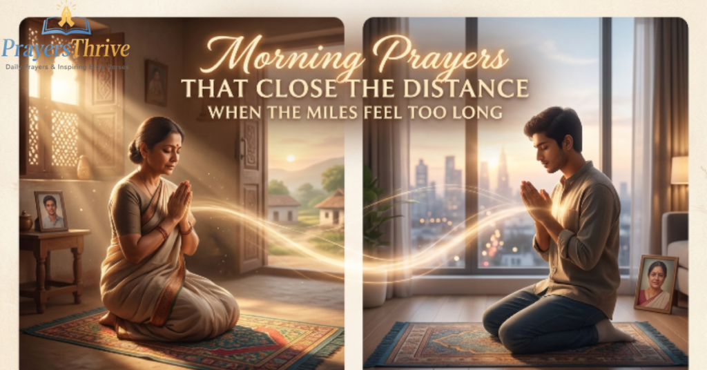 Morning Prayers That Close the Distance When the Miles Feel Too Long
