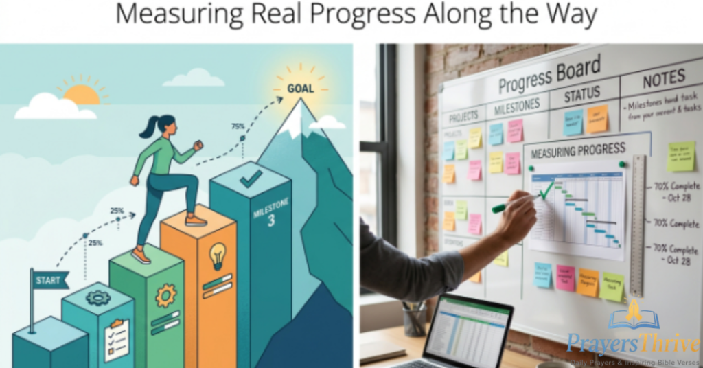Measuring Real Progress Along the Way