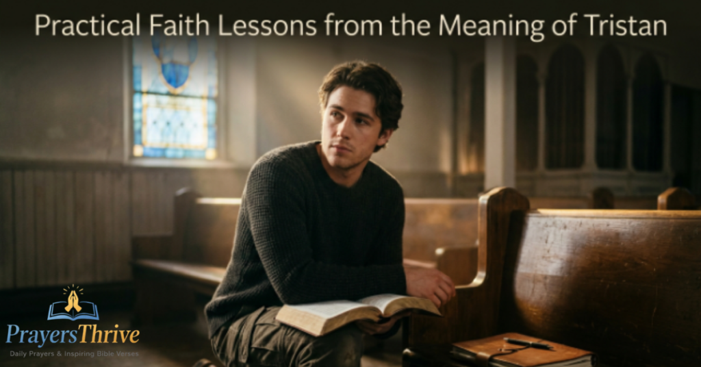 Practical Faith Lessons from the Meaning of Tristan