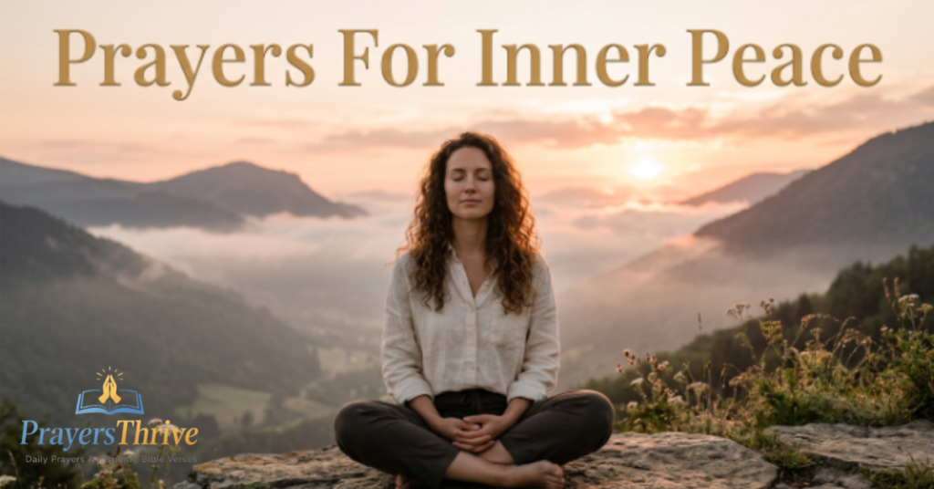 Prayers For Inner Peace