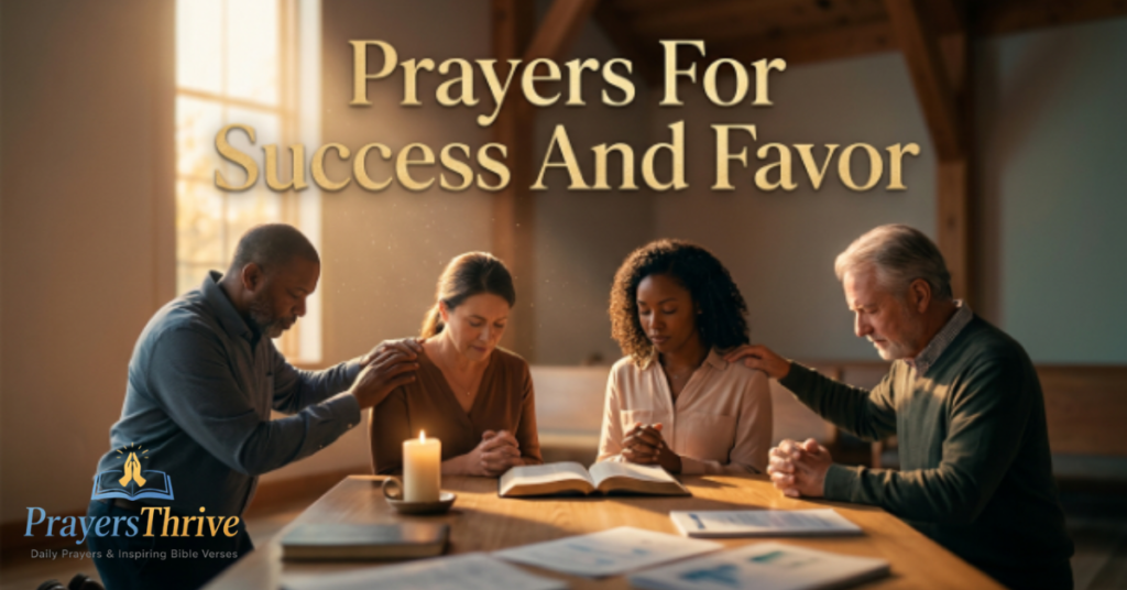 Prayers For Success And Favor